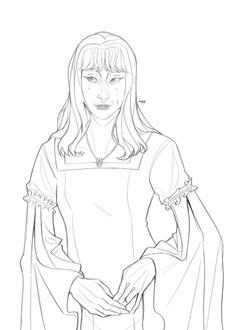 etapa da lineart em meio corpo p/ caseofyvu