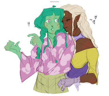 azura & nelly (oc)