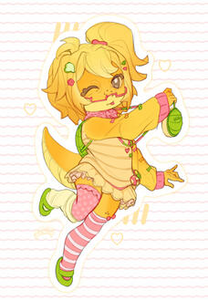 attack no artfight para Nedbear