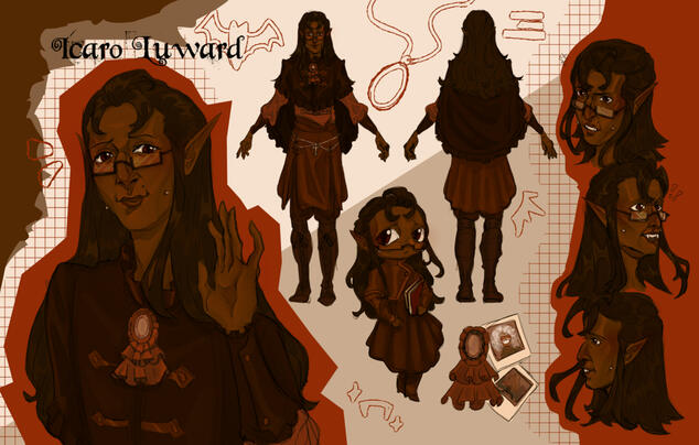 ref sheet do meu oc