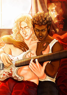 lestat & louis (fanart)