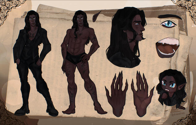 comm ref sheet p/ leo.stone