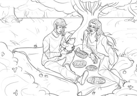 etapa da lineart em corpo inteiro p/ leo.stone